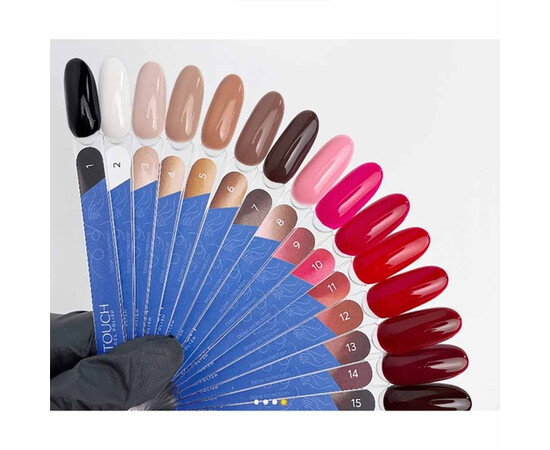 Изображение 3 Гель-лак Touch Basic collection 18 красный, 9 мл, Объем (мл, г): 9, Цвет: 18