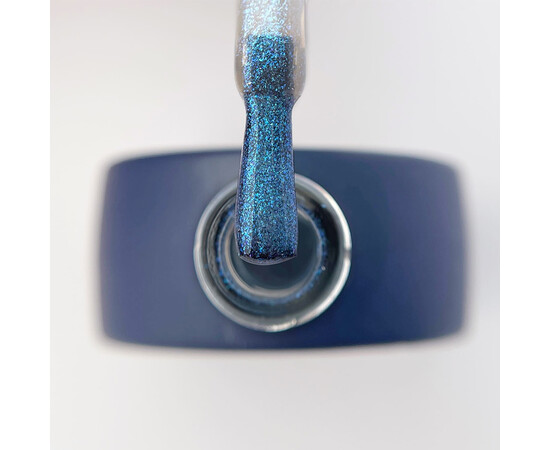 Зображення 2 Топ без липкого шару Touch Top Mirror 02 прозорий із синіми блискітками, 13 мл, Об'єм (мл, г): 13, Колір: 02