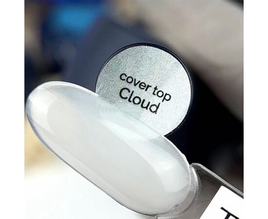Изображение 2 Топ без липкого слоя Touch Top Cover Cloud молочный, 13 мл, Объем (мл, г): 13, Цвет: Cloud