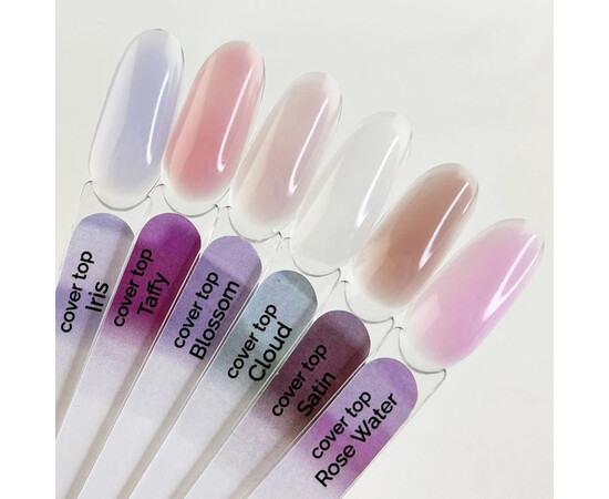 Изображение 3 Топ без липкого слоя Touch Top Cover Rose Water светло-розовый, 13 мл, Объем (мл, г): 13, Цвет: Rose water