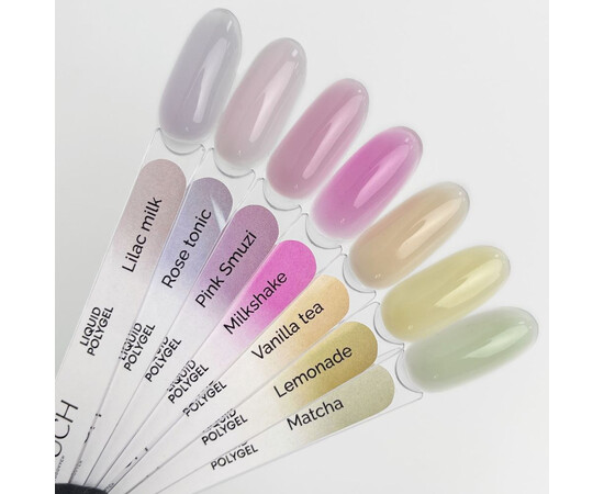Изображение 3 Полигель жидкий Touch Liquid Polygel Lilac Milk светло-лиловый, 15 мл, Объем (мл, г): 15, Цвет: Lilac milk