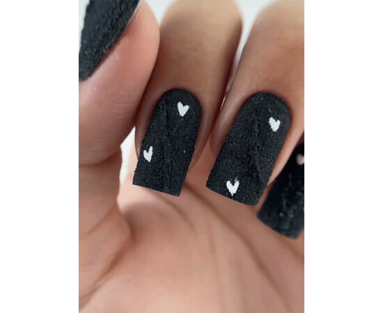 Зображення 5 Гель для 3D дизайну Touch Gypsum Gel black, 5 мл, Об'єм (мл, г): 5, Колір: Black