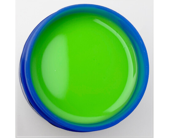 Изображение 2 Полигель Touch Neon Liquid Polygel Toxic green, 15 мл, Объем (мл, г): 15, Цвет: Toxic green