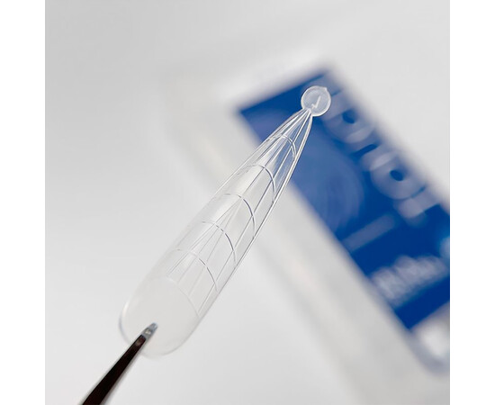 Зображення 2 Верхні форми для нарощування нігтів Touch Nails Forms Oval, 120 шт