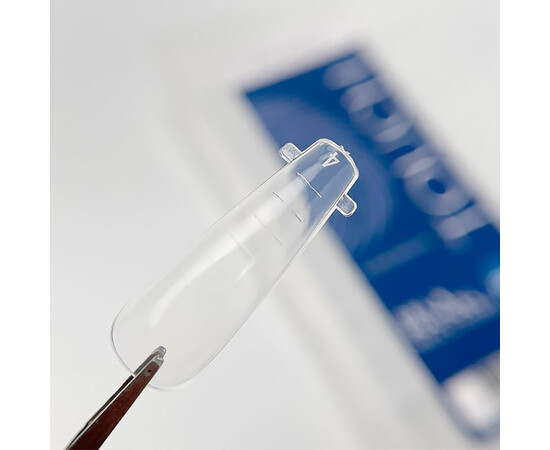 Зображення 2 Верхні форми для нарощування нігтів Touch Nails Forms Pointe, 120 шт