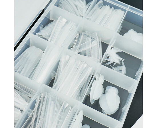 Зображення 3 Верхні форми + молды Touch Nail Forms Mix 8 in 1 + Mold, 288 шт