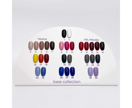 Изображение 5 Гель-лак Touch Basic collection 09 ярко-розовый, 9 мл, Объем (мл, г): 9, Цвет: 09