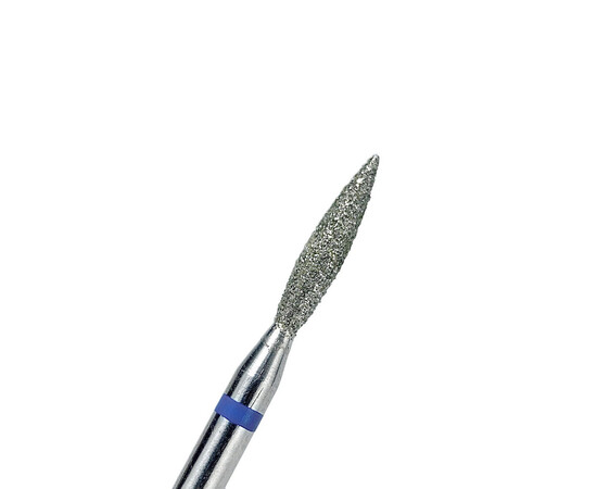 Изображение 3 Фреза алмазная Touch 021 H0210D-M пламя острое синее 2.1/8 мм