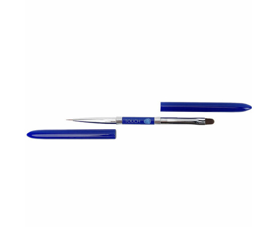 Изображение 2 Кисточка двухсторонняя Touch лайнер 9 мм и гель 7 мм