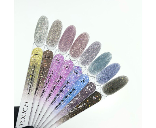 Изображение 3 Гель для наращивания ногтей Touch Mirage Builder Liquid 05, 15 мл, Объем (мл, г): 15, Цвет: 05