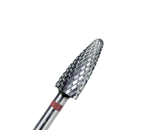 Зображення 3 Фреза твердосплавна Touch F0513-F конус закругленный червона 5/13 мм