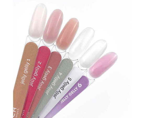 Зображення 3 Гель-желе для нарощування нігтів Touch Jelly Gelly 04 прозорий, 30 мл, Об'єм (мл, г): 30, Колір: 04