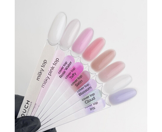 Зображення 3 Топ без липкого шару Touch Top Cover Milky Pink світло-рожевий, 13 мл, Об'єм (мл, г): 13, Колір: Milky Pink