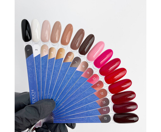 Изображение 3 Гель-лак Touch Basic collection 22 серый, 9 мл, Объем (мл, г): 9, Цвет: 22