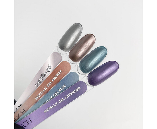 Зображення 2 Гель для дизайну Touch Metallic Gel, 5 мл, Об'єм (мл, г): 5, Колір: Metallic