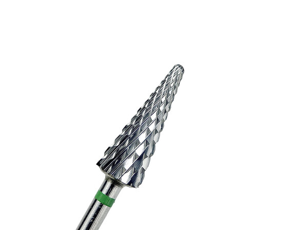 Зображення 3 Фреза твердосплавна Touch L0615A20-C конус з гострим кінчиком зелена 6/15 мм