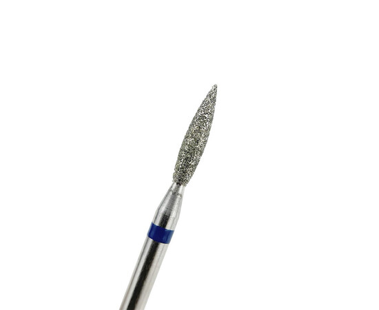 Зображення 3 Фреза алмазна Touch 023 H02310D-M полум'я гостре синє 2.3/8 мм