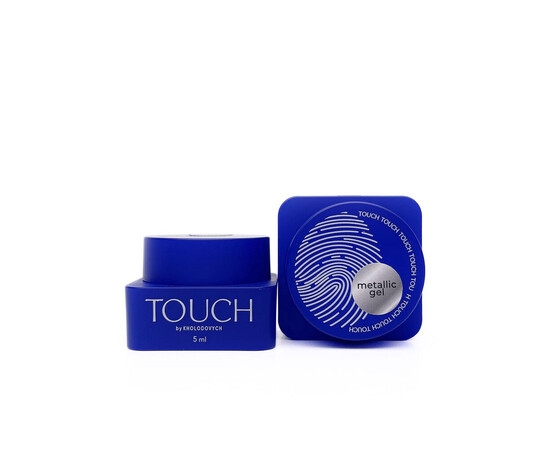 Зображення 3 Гель для дизайну Touch Metallic Gel, 5 мл, Об'єм (мл, г): 5, Колір: Metallic