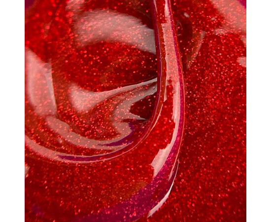 Зображення 2 Гель-лак на вітражній основі з блискітками Touch Pixi 01 червоний, 9 мл, Об'єм (мл, г): 9, Колір: 01