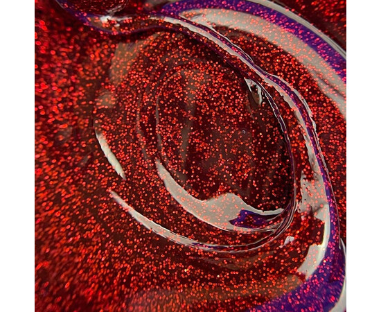 Изображение 2 Гель-лак на витражной основе с блестками Touch Pixi 03 бордовый, 9 мл, Объем (мл, г): 9, Цвет: 03