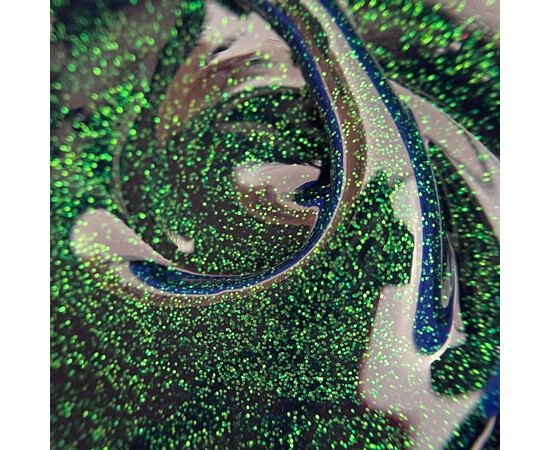 Зображення 2 Гель-лак на вітражній основі з блискітками Touch Pixi 04 смарагдовий, 9 мл, Об'єм (мл, г): 9, Колір: 04