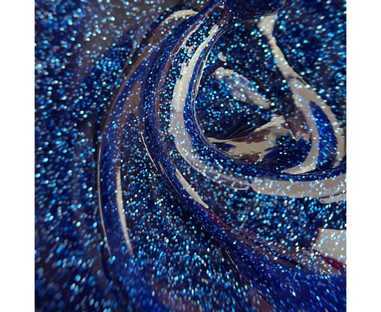 Изображение 2 Гель-лак на витражной основе с блестками Touch Pixi 05 синий, 9 мл, Объем (мл, г): 9, Цвет: 05