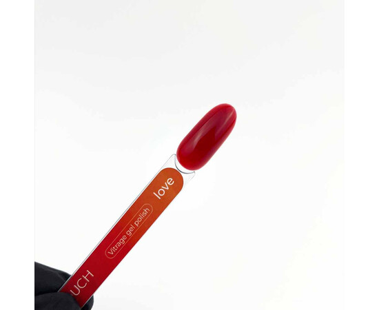 Изображение 3 Гель-лак витражный Touch Vitrage Love красный, 9 мл