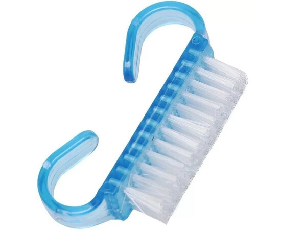 Зображення 2 Манікюрна щітка-змітка для видалення пилу з нігтів "Прасочка" Блакитний