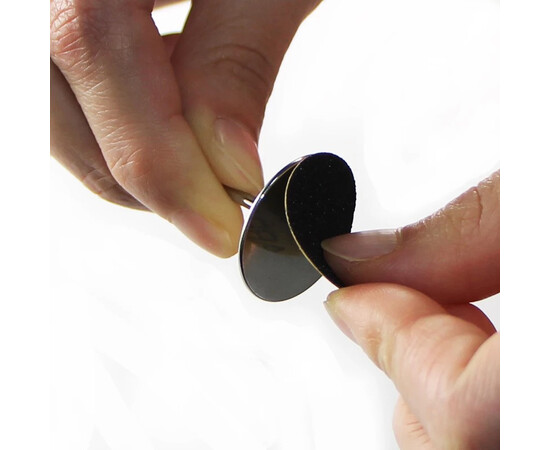 Зображення 2 Набір змінних файлів для педикюрного диска, 100шт/уп., 20мм. 150 грит