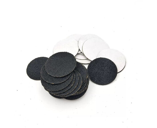 Зображення 5 Набір змінних файлів для педикюрного диска, 100шт./уп., 25мм. 240 грит