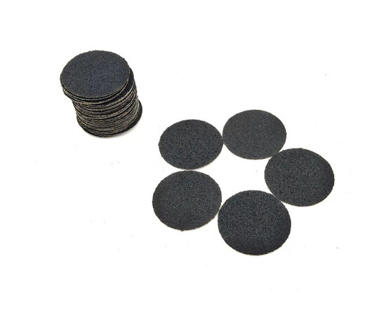 Зображення 4 Набір змінних файлів для педикюрного диска, 100шт./уп., 25мм. 150 грит