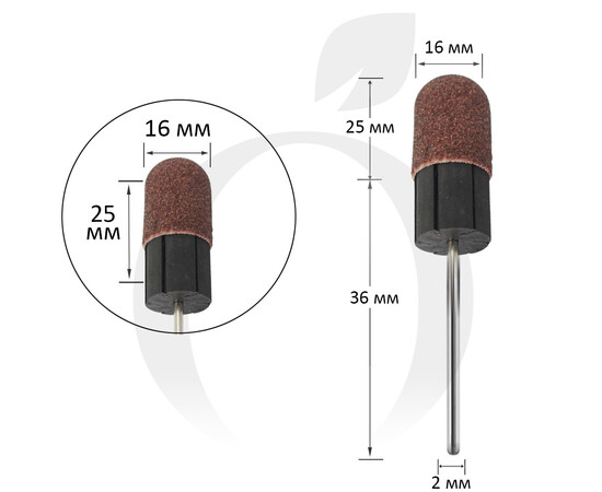 Зображення 5 Насадка гумова для ковпачків, 16 мм.