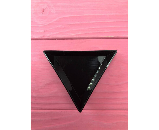 Зображення 6 Трикутний лоток для страз пластмасовий Чорний