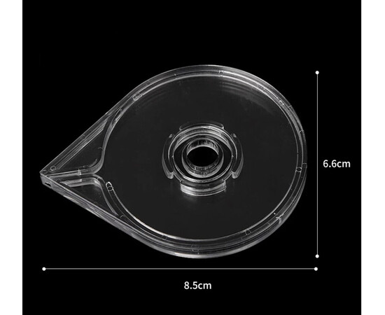 Зображення 5 Тримач пластиковий для гнучкої стрічки, прозорий.