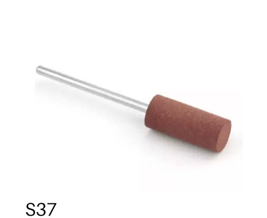 Зображення 2 Фреза силіконова циліндр S37 320 грит коричнева 8/19 мм