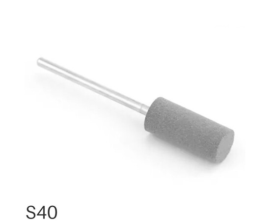 Зображення 2 Фреза силіконова циліндр S40 180 грит чорна 8/19 мм