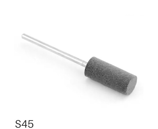 Зображення 2 Фреза силіконова циліндр S45 180 грит чорна 10/20 мм