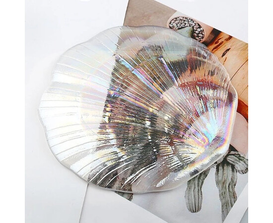 Зображення 3 Скляна підставка "Мушля" для клею, для змішування фарб, Хамелеон