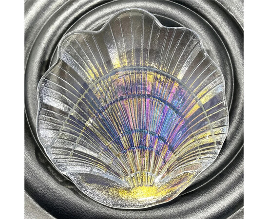 Зображення 6 Скляна підставка "Мушля" для клею, для змішування фарб, Хамелеон