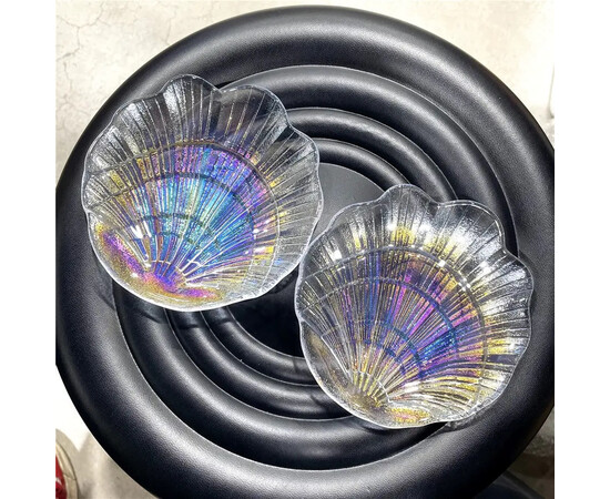 Зображення 7 Скляна підставка "Мушля" для клею, для змішування фарб, Хамелеон