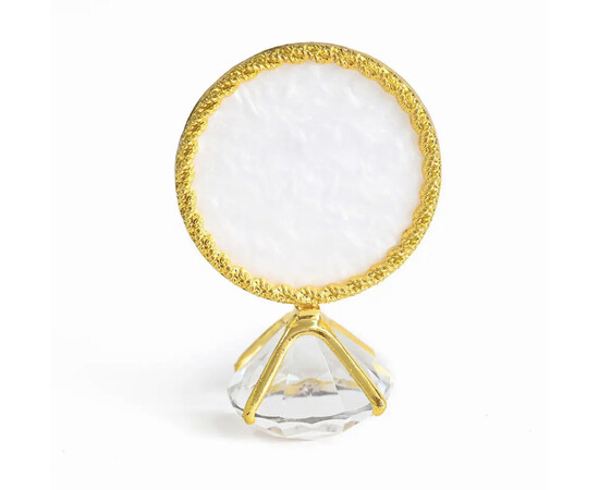 Зображення 2 Палітра-кільце на палець для змішування фарб / підставка під кисті, діамант Золоте золото