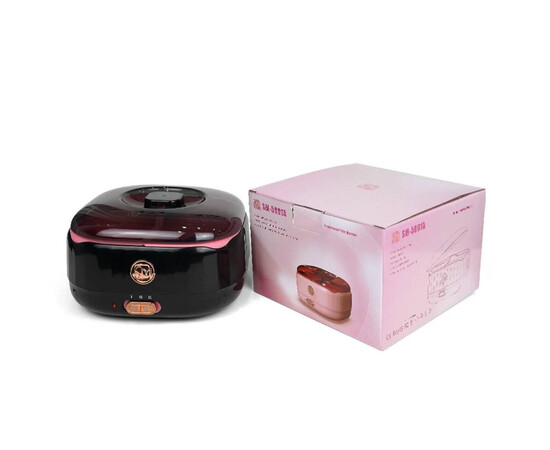 Зображення 6 Баночний воскоплав SM-5001A для депіляції на 600 мл. (з перемикачем потужності зі 100 на 200 Вт.) Чорний