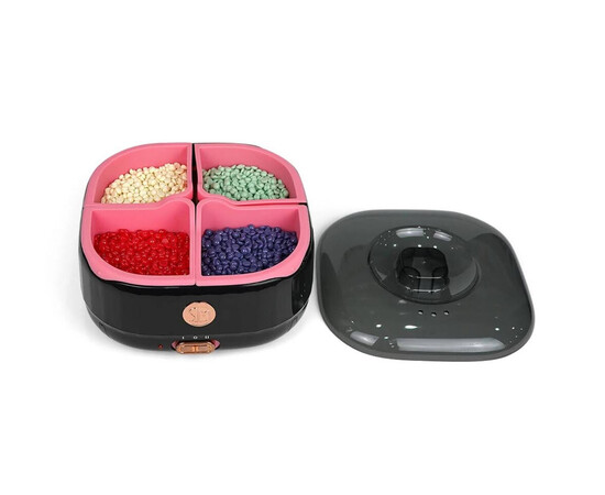 Зображення 4 Баночний воскоплав SM-5001A для депіляції на 600 мл. (з перемикачем потужності зі 100 на 200 Вт.) Чорний