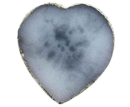 Зображення 2 Палітра у формі серця для змішування фарб, гелів, гель лаків та інших матеріалів (8,5х9см.), 385 Чорний