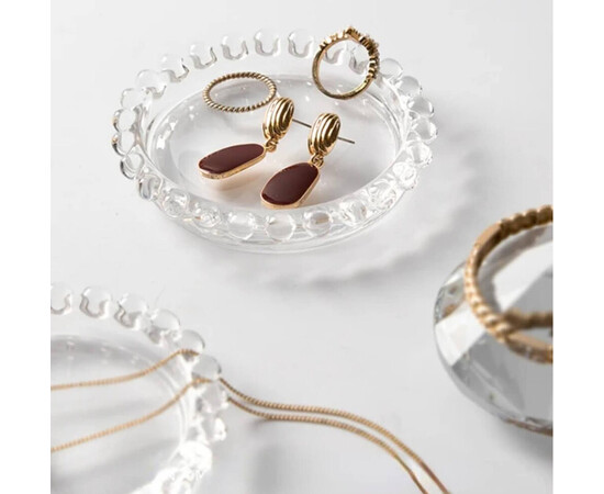 Зображення 8 Кругла прозора палітра для змішування фарб, гелів, гель лаків та інших матеріалів (9см.),355