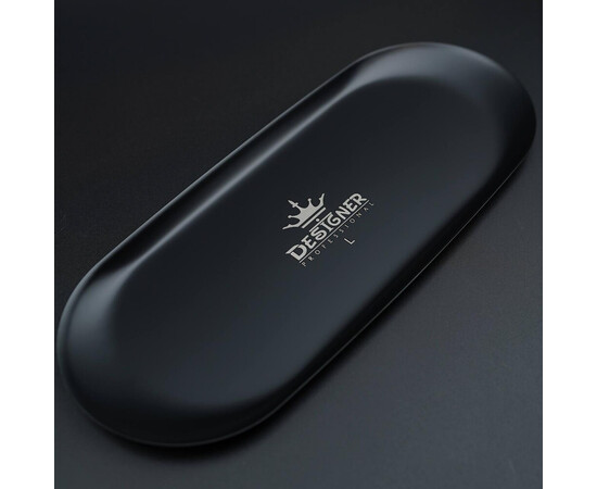 Зображення 3 Лоток металевий плоский (розмір - 30х12,4см.) Дизайнер для зберігання інструментів та декору - L Black