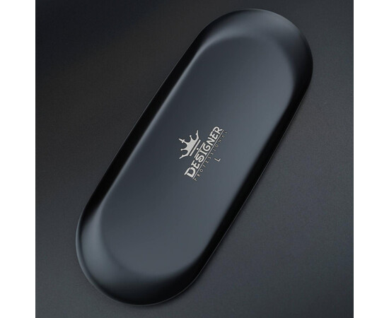 Зображення 2 Лоток металевий плоский (розмір - 30х12,4см.) Дизайнер для зберігання інструментів та декору - L Black