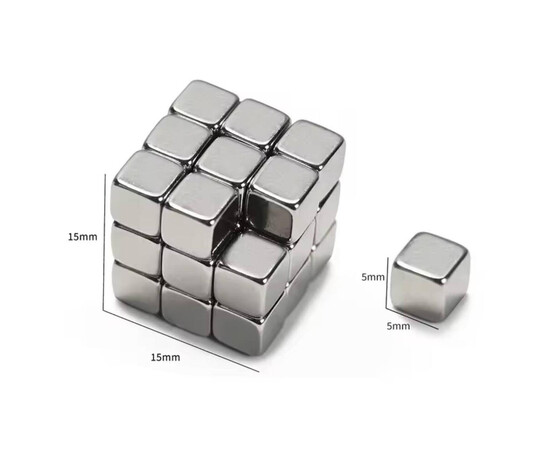 Зображення 5 Магніти-кубики для гель-лаку "котяче око" (5х5мм/27шт)
