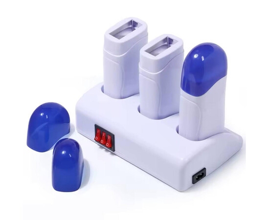 Зображення 5 Потрійний касетний воскоплав SM-67 із базою для депіляції