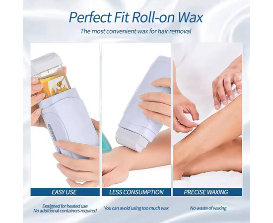 Зображення 9 Потрійний касетний воскоплав SM-67 із базою для депіляції